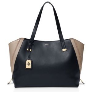 BNWT Ralph Lauren Guilford Leather Tote